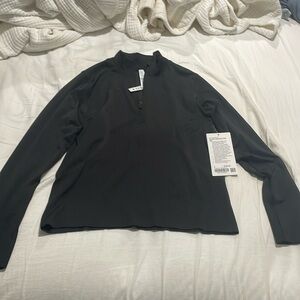 Lululemon swiftly relaxed half zip nwt